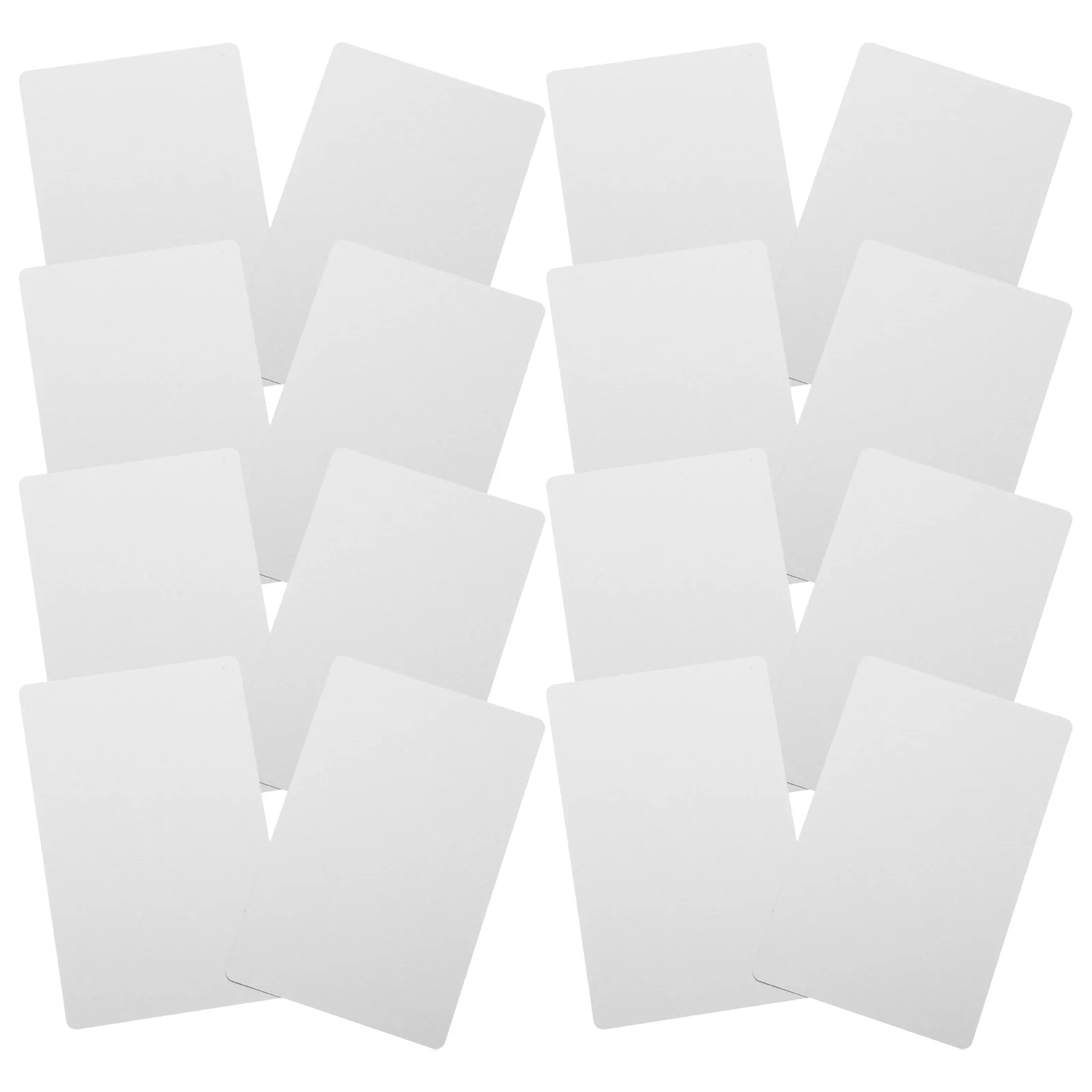 Aluminum Business Cards for Engraving Fiber Optic Machine Silver Sublimation Blanks