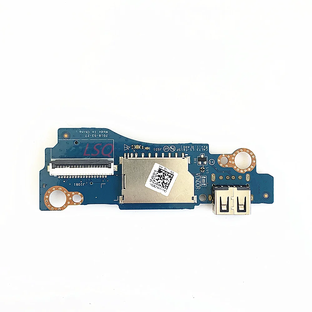 Ls-F615P Per Dell G3 3579 3779 Scheda Usb Scheda Audio G3 3579 3779 Cal73 Con Cavo 100% Test Ok