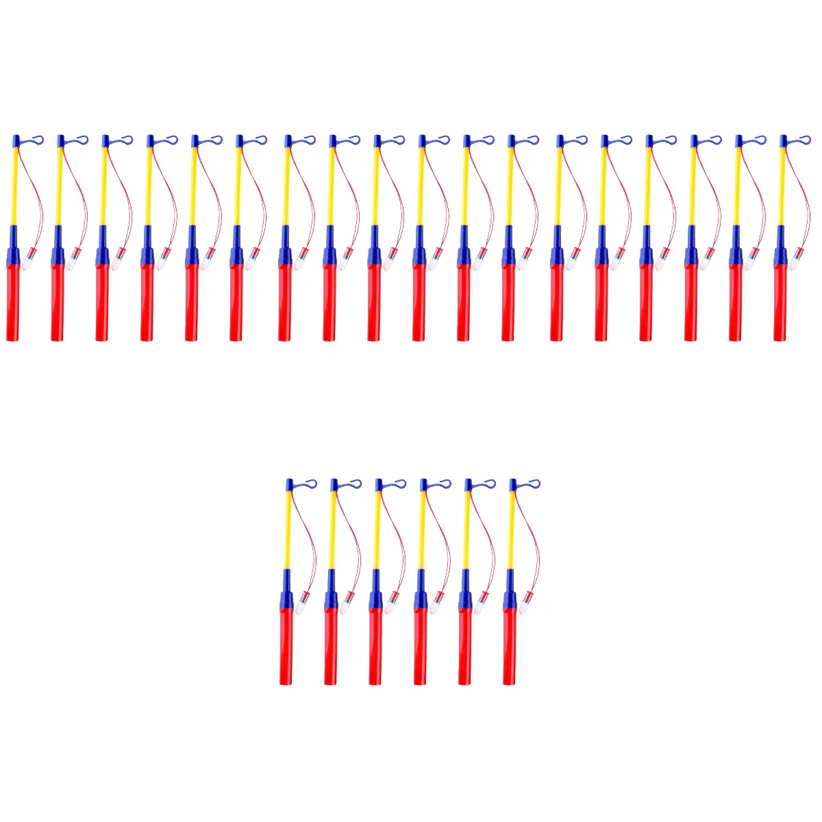 

24 шт., светящиеся в темноте светодиодные мини-фонарики