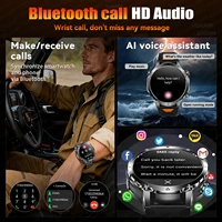 Montre connectée militaire pour hommes, 1400mAh, Ultra durable, étanche 10ATM, bracelet respirant, appel HD, 100+ modes sportifs 5