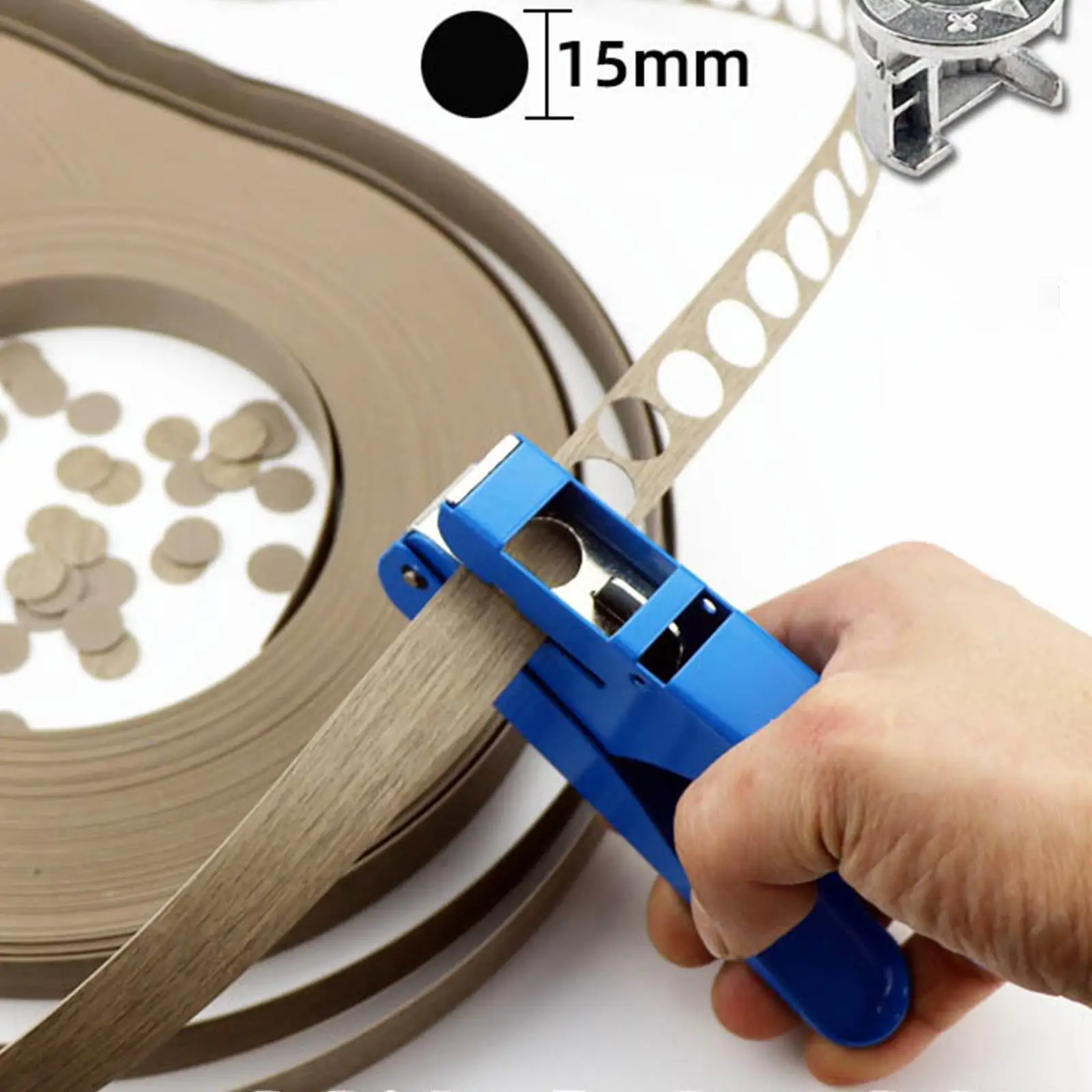 

Circle Punch 15mm DIY Craft Hole Puncher For Scrapbooking Punches Maker Kids Scrapbook Paper Cutter Embossing Sharper