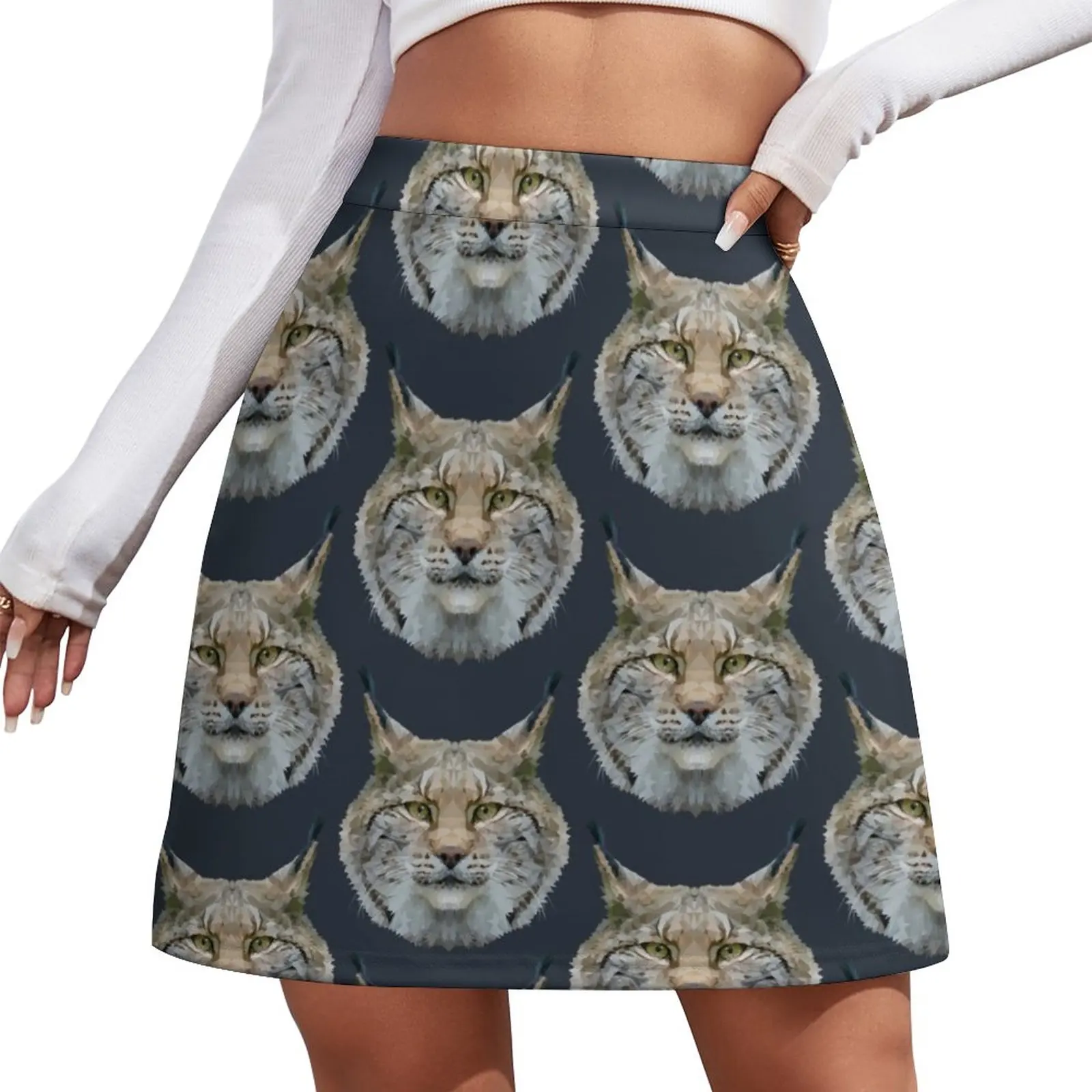 

Bobcat Mini Skirt Short skirts women's stylish skirts