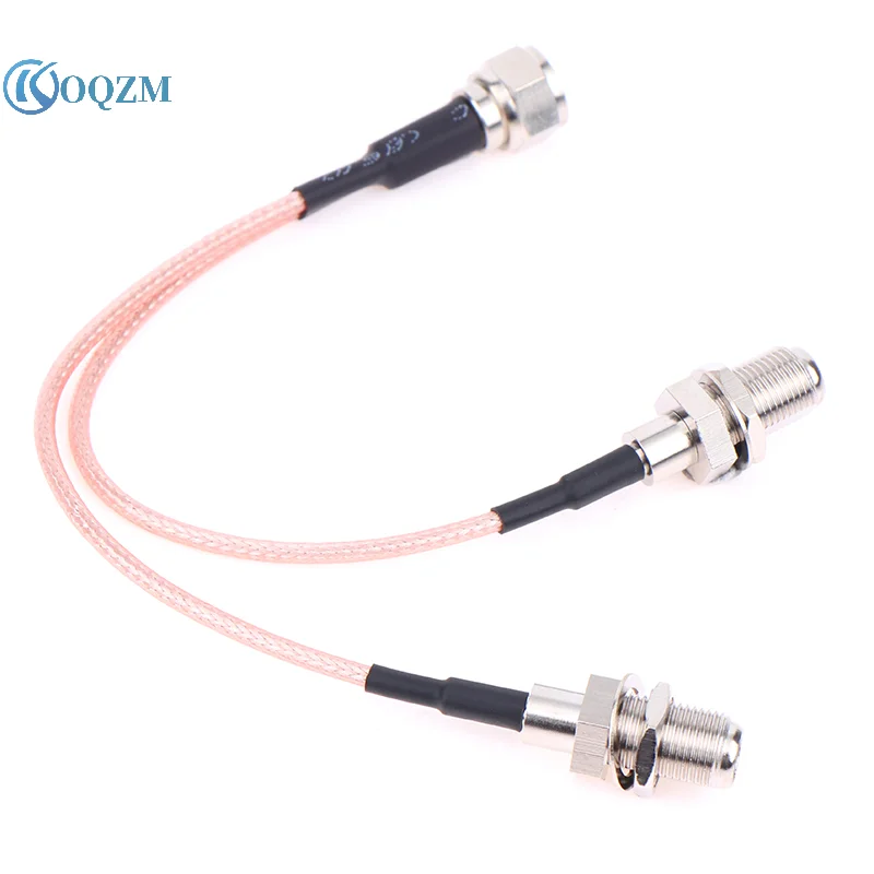 

Cable Coaxial Divisor Tipo F RG6 Antena De TV De 50 Ohmios Combinador Divisor De 3 Vías RFAdapter F Macho A F Hembra Dual