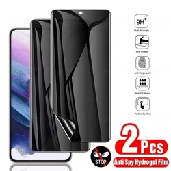 2 - Pack Soft Privacy Hydrogel Screen Protector - Anti - Spy Peeping Protection Film - Privacy Anti Spy