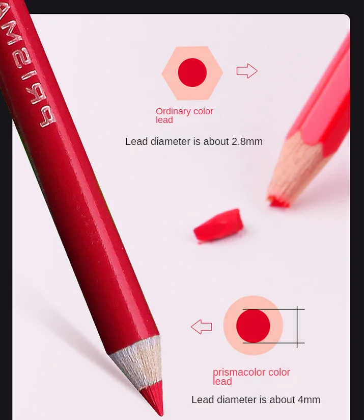 Prismacolor 12/24/36/48 色油性描画鉛筆セット木製色鉛筆