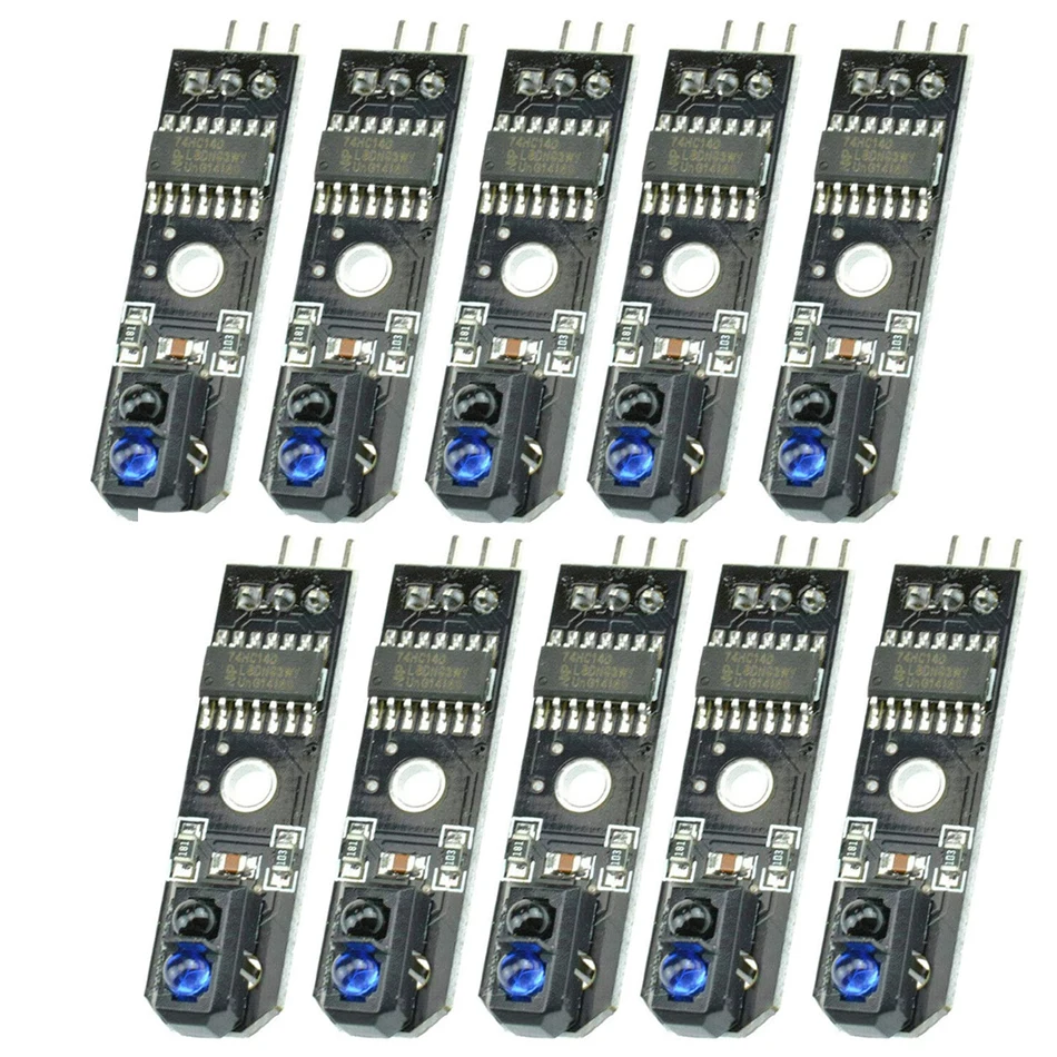 10Pcs-TCRT5000-IR-Infrared-Line-Tracker-Sensor-Track-Follower-Sensor ...