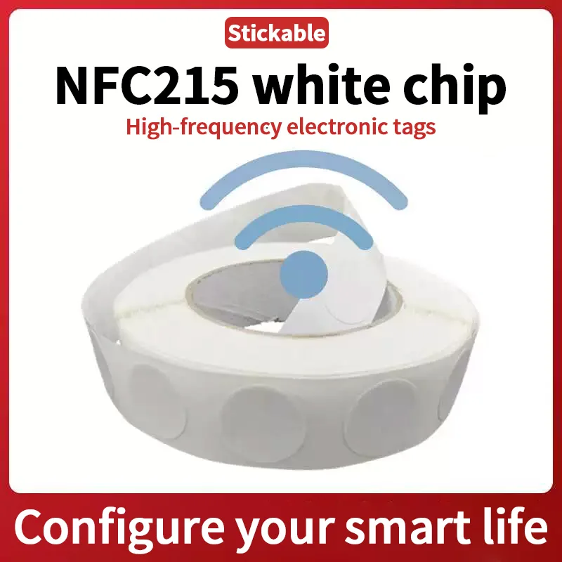 NFC electronic tag RFID 13.56MHZ self-adhesive iso 14443-A protocol WIFI Bluetooth smart life nfc labels