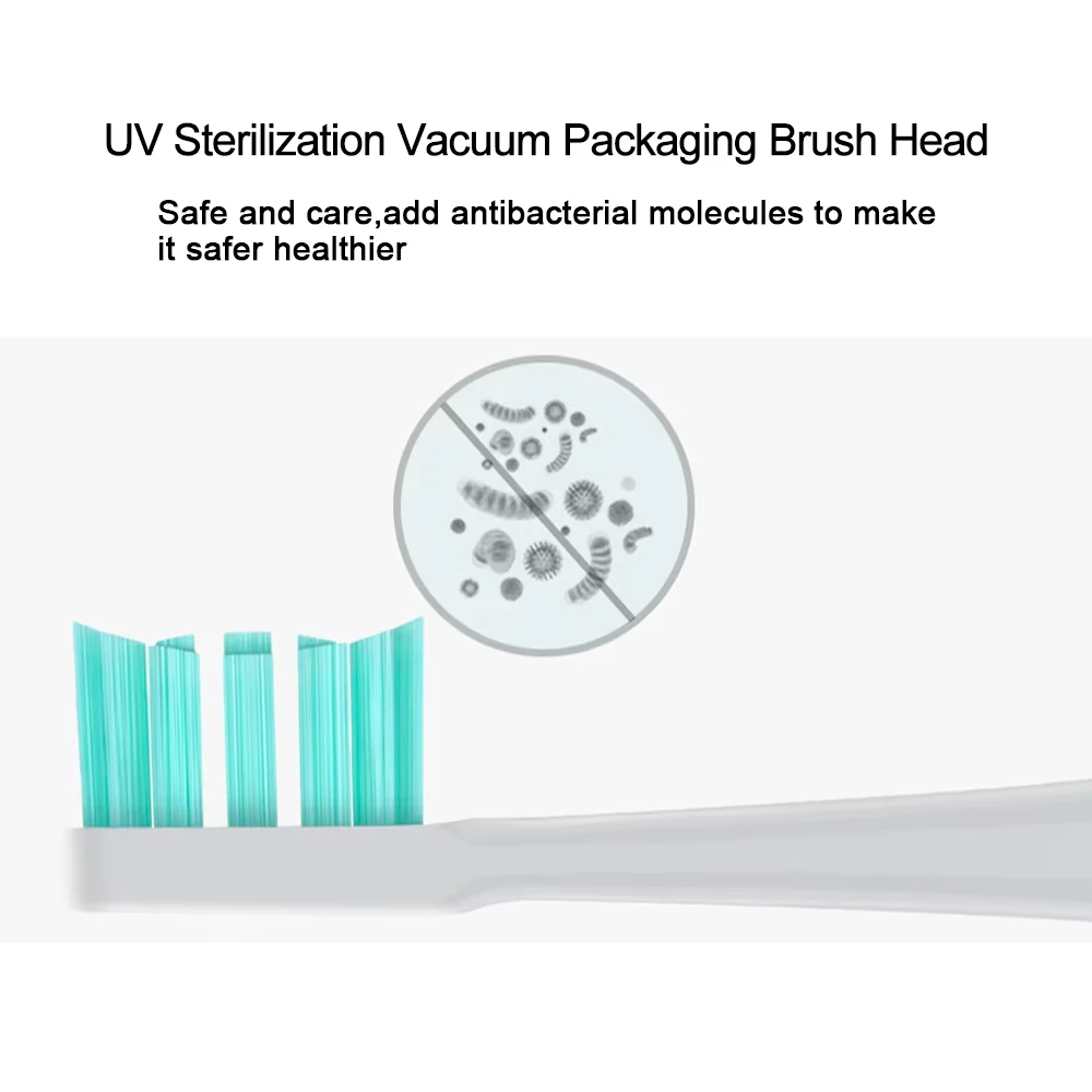 XIAOMI MIJIA T300 Sonic Electric Toothbrushes,2 Mode,One Charge For 25 Days,IPX7 Waterproof Rechargeable Toothbrush Whiten teeth 6