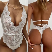 Sexy Body Frau Dessous Babydoll Spitze Einteiliger Body Porno Erotische Pyjamas 18+ Erwachsene Dessous Hochzeit Nachtwäsche 4
