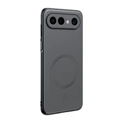 Étui avec protection en cuir magnétique - Anti-empreintes, antidérapant, construction PC+TPU