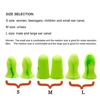 S/M/L Soundproof Sleeping Ear Plugs Earplugs For Sleeping Special Mute Soft Slow Rebound Student Anti-Noise Protection Earplug 5