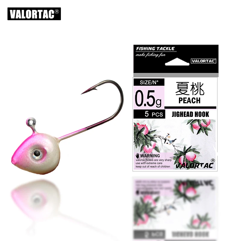 0.5g  1g   2g 3g 4g 5g jig heads hook 5pcs/lots pink color with eyes  jig fishing hooks fishhooks for jigging fishing