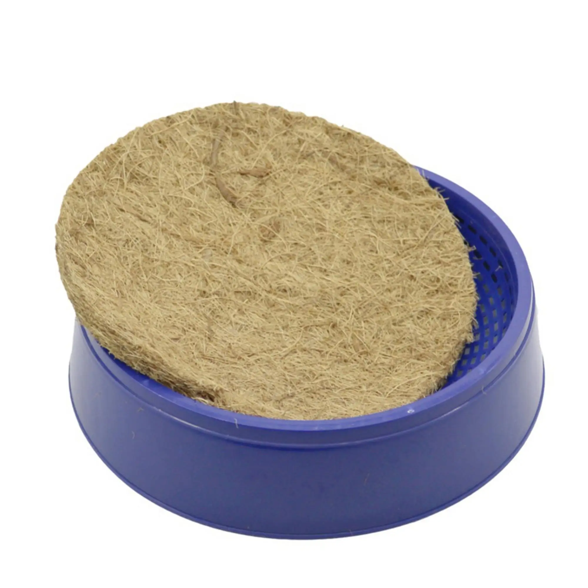 1 Pc Plastic Bird Egg Nest with Straw Mat