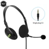 3.5mm Noise Cancelling Wired Headphones Adjustable Earphones Business Headset With Microphone For PC /Laptop/Computer 4