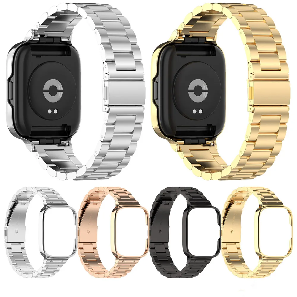 

Stainless Steel Metal strap For Redmi Watch 3 Youth Edition / Watch3 Active wristband bracelet Watch band For Watch 3 Lite Smart