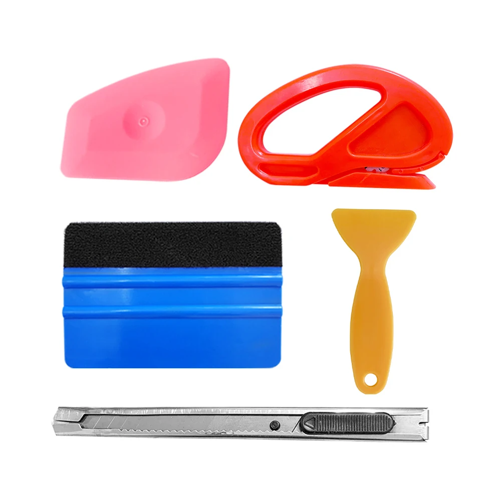 Auto Film Wrap Tool Kit Vinyl Schaber Fenster Tönung Werkzeug Fahrzeug Glas Schutz folie Rakel für Auto Aufkleber Autozubehör