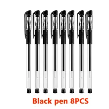  30PCS Gel Pen Set School supplies Black Blue Red ink Color 0.5mm Ballpoint pen Students School Office Stationery 