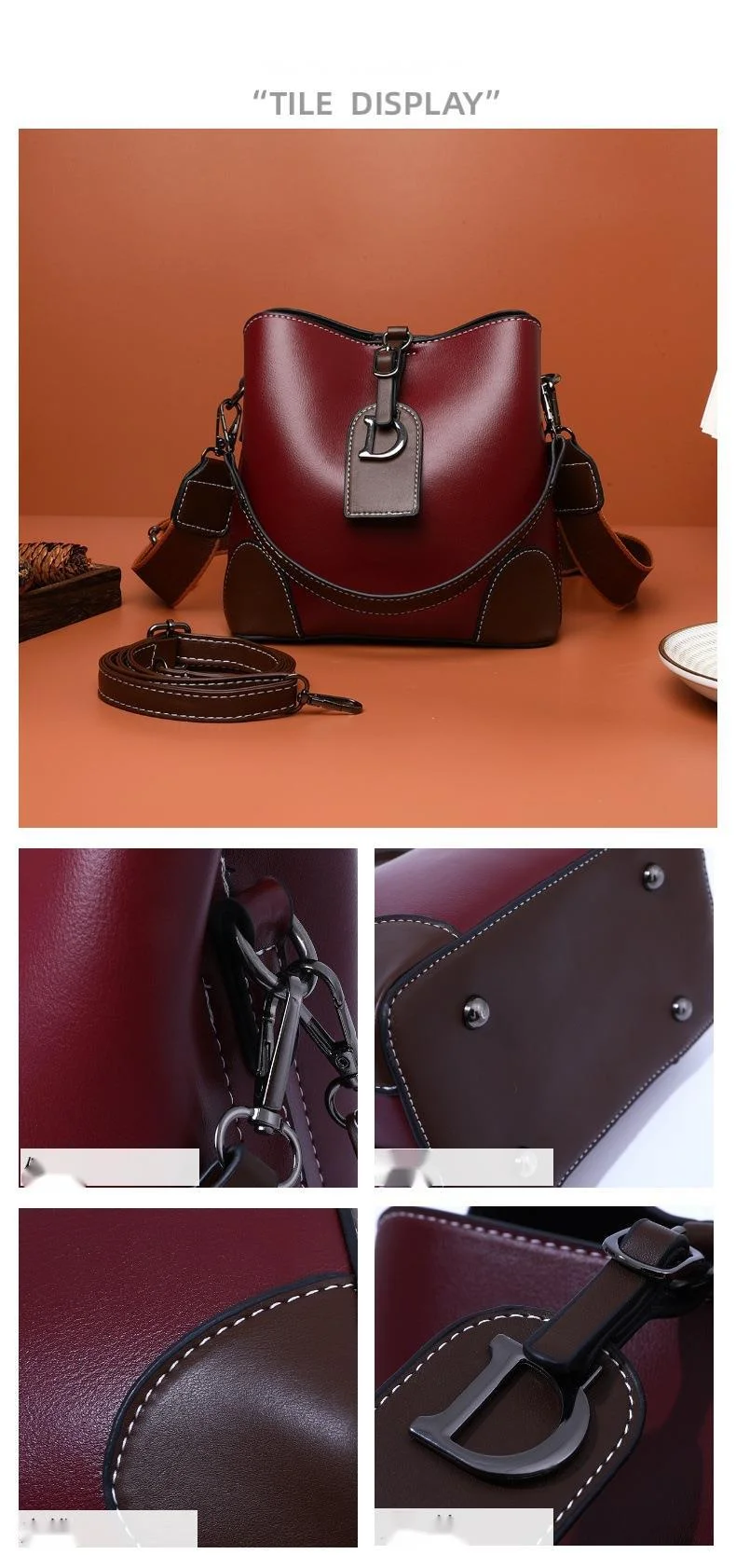 2023 Nuova borsa da donna di lusso Suni Junior Light Borsa a secchiello con texture di alta qualità Borsa a tracolla con una spalla di moda retrò_voghion.com