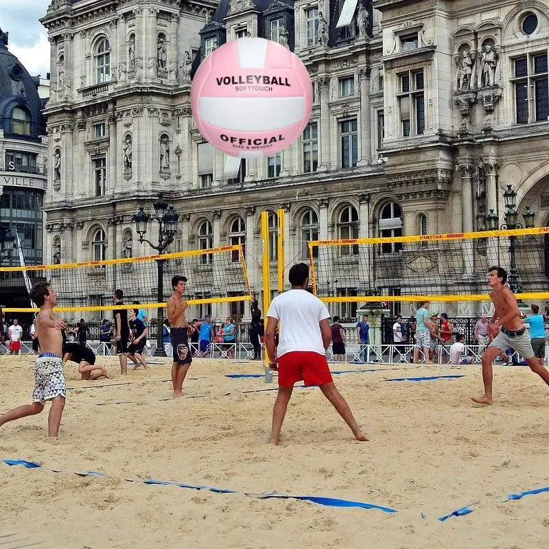 Size 5 Volleyball, Soft PU Indoor & Outdoor Volleyball for Training 2