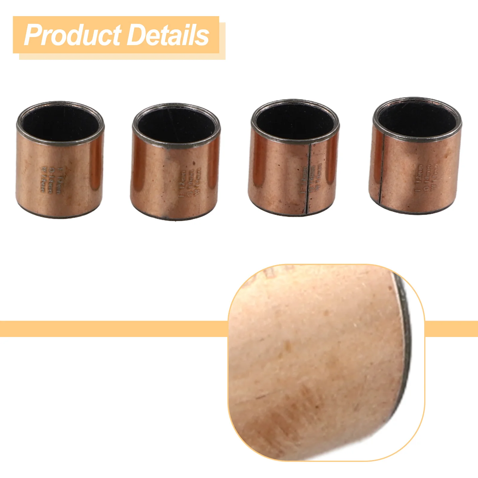 Description Picture 6 of item4Pcs MTB Bicycle Rear Shock Absorber Bush 14mm Bushing Accessories For Mountain Bike Replacement Tool Practical Cycling Parts