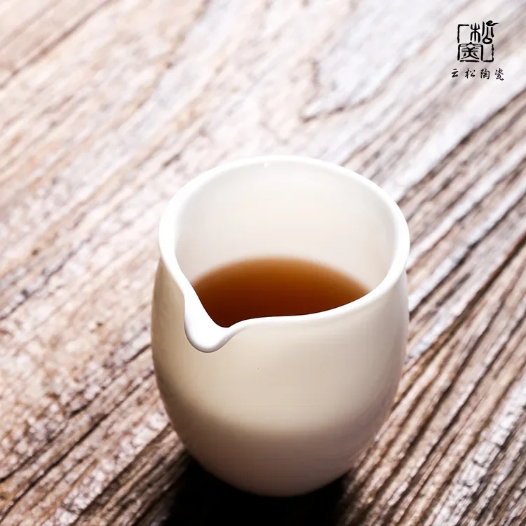 

Ceramic Whiteware Kung Fu Tea Set Gel Grease White Jade Porcelain Pitcher New Product Tea Pitcher TeaCup Tea Set Siteel