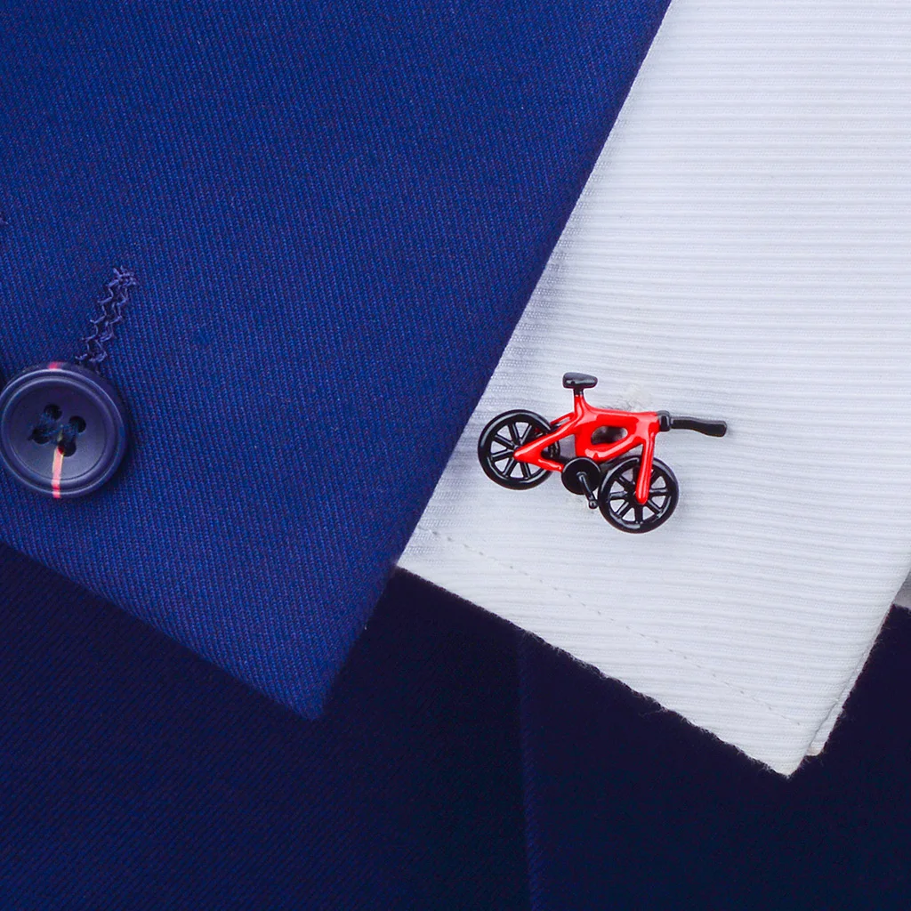 Motorcycle Bike Cufflinks For Mens Shirt