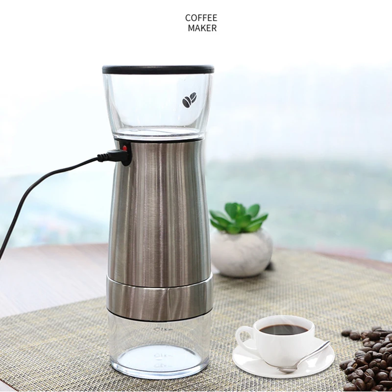 Cordless Coffee Grinder Electric, Adjustable Coffee Grinder,  Portable Electric Espresso Spices Grinder Kitchen Coffee Making Tool,  Rechargeable Coffee Bean Grinder for Home : Home & Kitchen