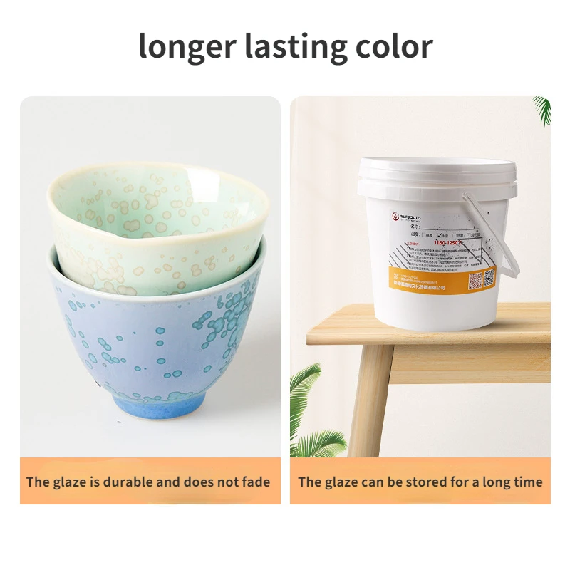 300ml Ceramic Art Medium and High Temperature Art Glaze Jingdezhen Ceramic Kiln Variable Glaze 1180-1300 Degrees