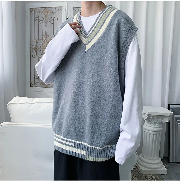 Mens Knit Sweater Vest