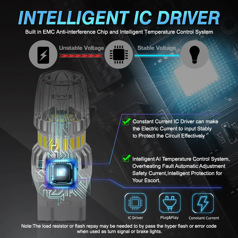 2Pcs T20 W21W W21/5W LED 7440 7443 1157 P21/5W LED ���� Canbus ������ ȭ���� �ڵ��� ���� ���� ���� �ڵ� �극��ũ ���� 12V