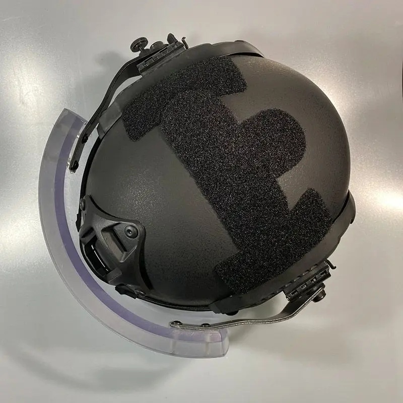 Visière Pare-balles NIJ IIIA Pour Casque Mich – Écran De Protection Balistique 22mm