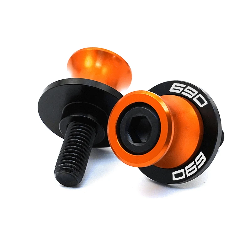 High-Quality Motorcycle Valve Caps & Swingarm Spools with Slider Stand Screws