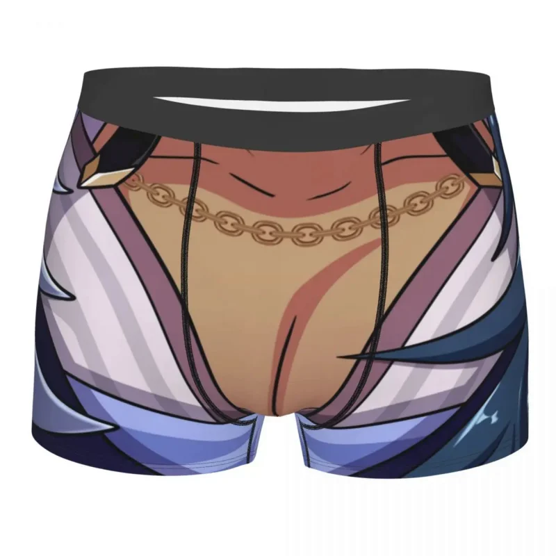 

Custom Kaeya Tiddies Genshin Impact Boxers Shorts Men Briefs Underwear Sexy Underpants