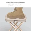 Outdoor Folding Pencil Case, Small Horse Tie Pocket Stool, Portable Fishing Stool, Camping, Tourism, Leisure Handbag Chair 4