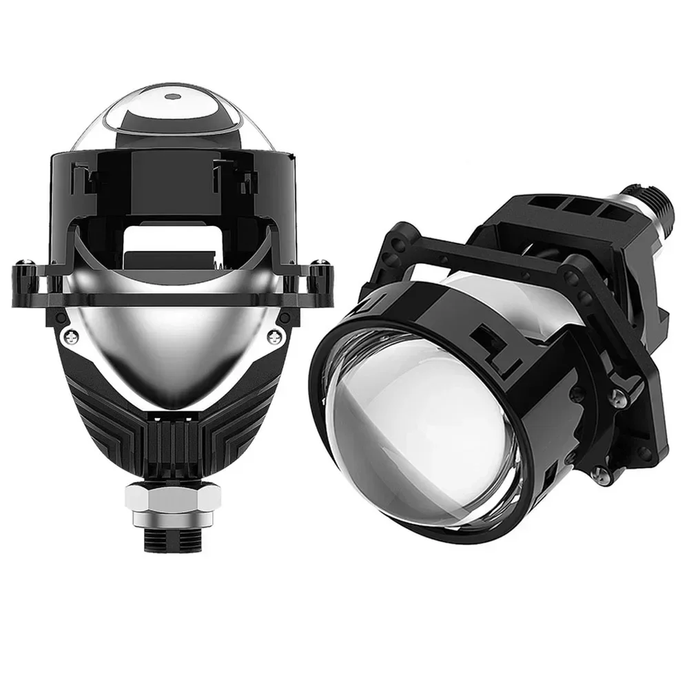 

High-Luminance 3 Inch Bi-LED Matrix Laser Projector Lens 6000K-6500K for Car LED Headlight Retrofitting