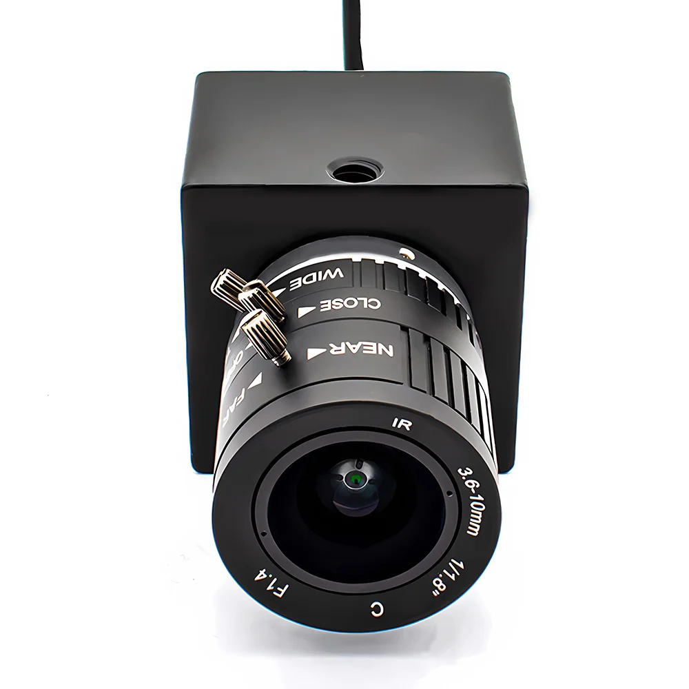 RTSP HD 2/4MP POE IP Camera 3.6-10mm Manual Zoom Indoor Mini Industrial Security