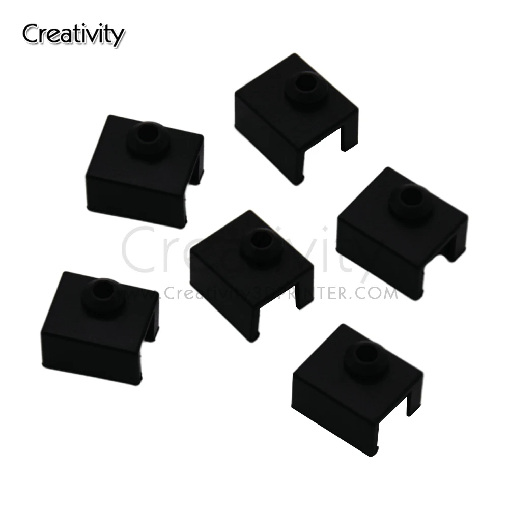 Ender 3 S1 Heater Block Copertura In Silicone Per Estrusore Sprite Proteggi Le Coperture Dei Calzini Fit Ender 3 S1 Pro Cr10 Smart Pro Heat Block