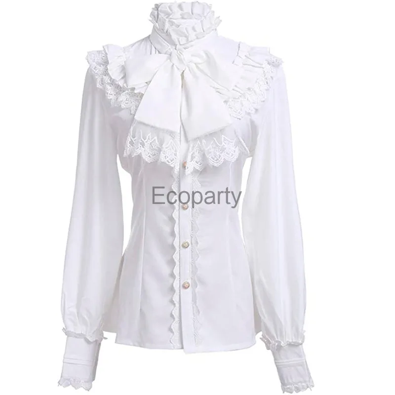 Renaissance Middeleeuwse Victoriaanse Vintage Retro Shirt Piraat Shirt Lange Mouw Ruffle Frill Trim Shirt Cosplay Kostuum kopen vanaf een prijs van 13 Renaissance Middeleeuwse Victoriaanse Vintage Retro Shirt Piraat Shirt Lange Mouw Ruffle Frill Trim Shirt Cosplay Kostuum kopen vanaf een prijs van 13