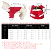 Christmas Pet Costumes Cute Kitten Santa Claus Clothes For Small Medium Dogs Cats Holiday Party Dress Up Apparel Sphynx Outfits 6