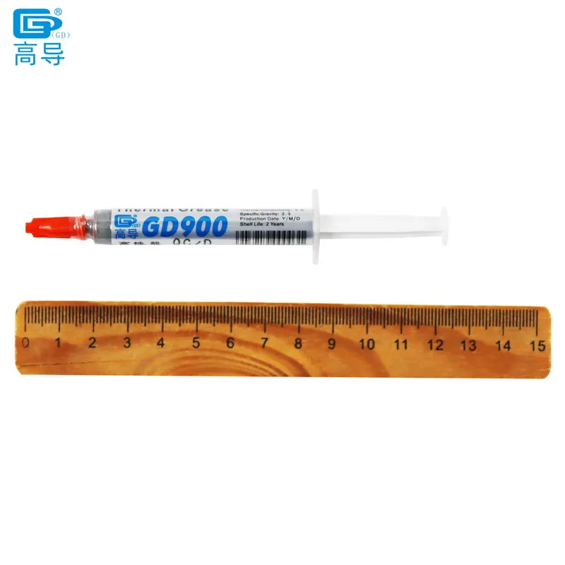 Composto Condutor Térmico do Dissipador de Calor do Emplastro da Pasta da Graxa do Elevado Desempenho Gd900 dos Gramas do Peso Líquido 15 30 para o Ssy do Cpu Gpu - Imagem 3