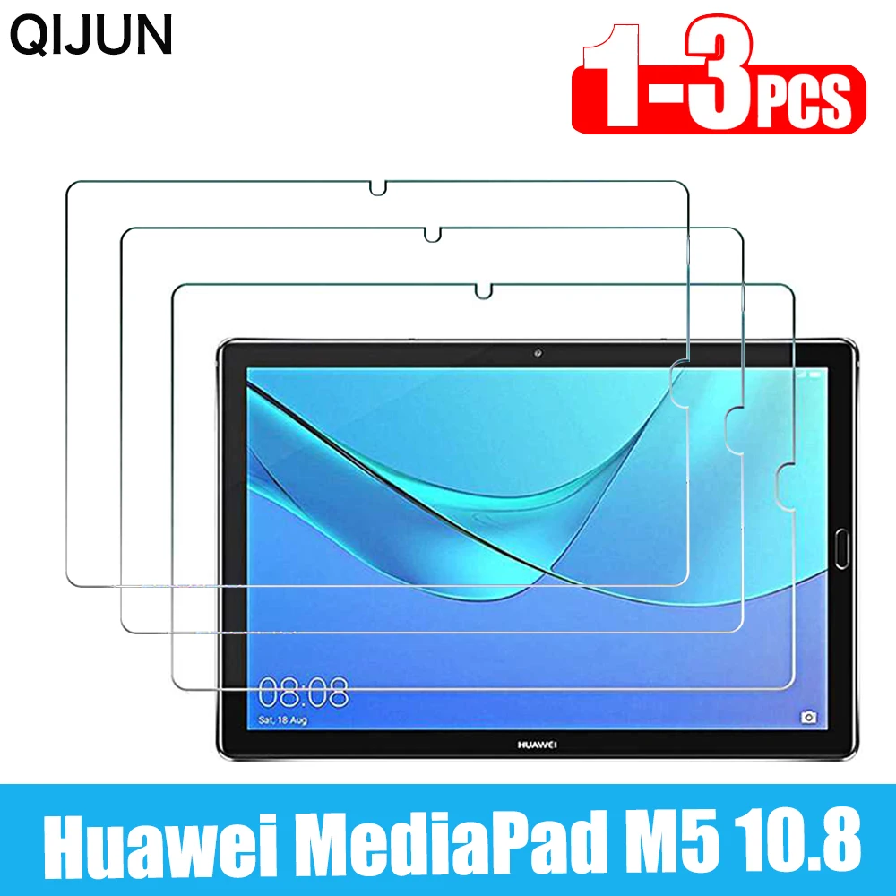 9H Tempered Glass For Huawei Mediapad M6 10.8 Tablet Protective Film M5 10.8 Inch Anti Fingerprint Anti Scratch Screen Protector