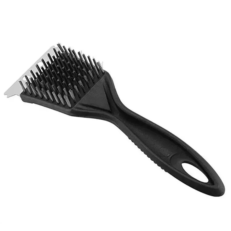 For Barbecue Grill Brush Steel Wire Bristles BBQ Cleaning Brushes Durable Cooking Tool Outdoor Home BBQ Gas Kit Accessories barbecue cleaning tools grill brush cleaning brushes