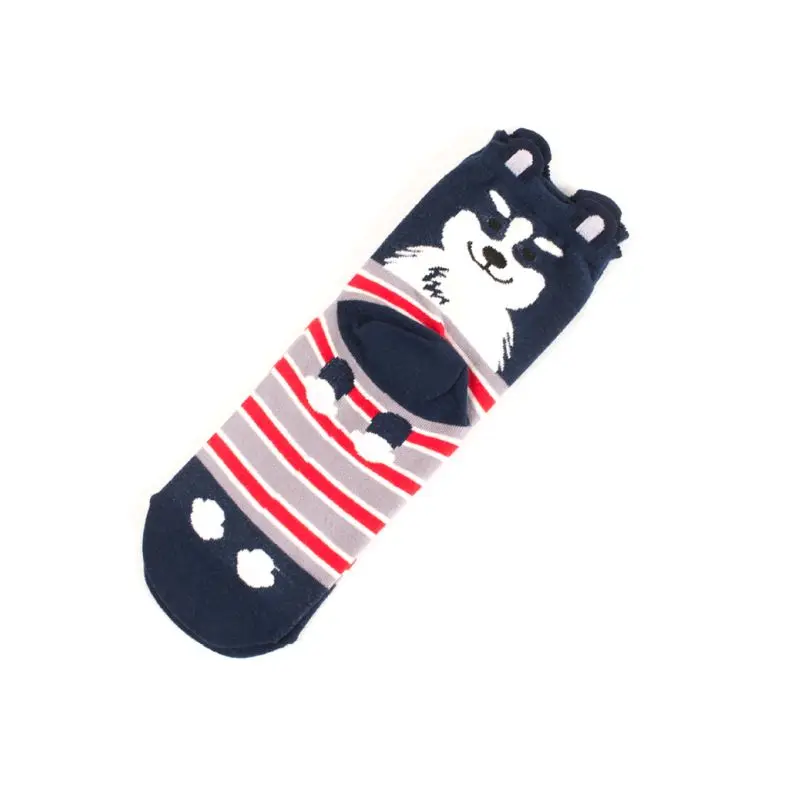 

Womens Animal dog cartoon Design Casual Cotton Socks Gifts for Women