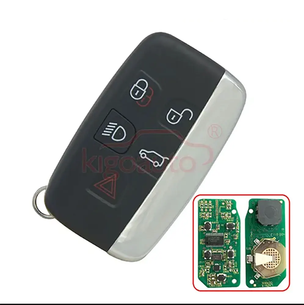 KIGOAUTO KOBJTF10A for Land Rover for Range Rover Sport Evoque Discovery 4 Smart Key Hitag Pro-ID49-PCF7953 Chip 434Mhz remtekey smart key remote pcf7953 434mhz 5 button for land rover for range rover sport evoque discovery 4 2012 2013 2014 2015