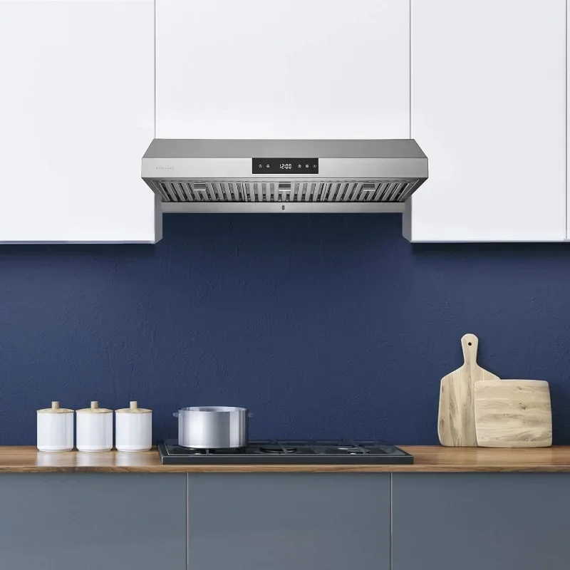 Hauslane Range Hood 36 Inch - Under Cabinet Range Hood 36 Inch, Stainless Steel Kitchen Hood, Vent Hood 36 Inches 5