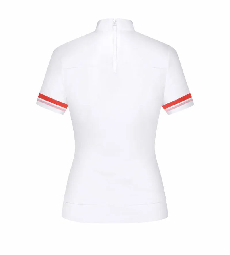 women's golf wear Summer Breathable Golf Polo T-shirts Women Short-sleeved Slim Shirts Casual Sports Tops Golf Clothing