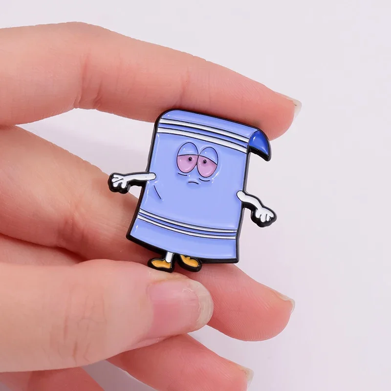 Cartoon Anime Family Comedy Enamel Pins Funny Towel Brooches Lapel Badge Backpack Clothing Kawaii Jewelry Gift For Kid Friends