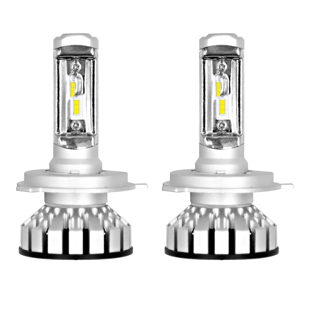 

Led Headlight 25000lm Superbright Practical Universal Durable Car Accessories Car Light 6000k Portable Car Supplies H4 200w