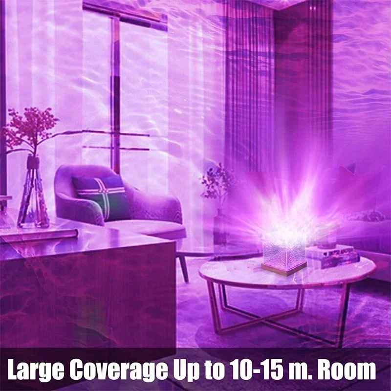Aurora Glow Ocean Wave Projector Lamp with 16 Colors