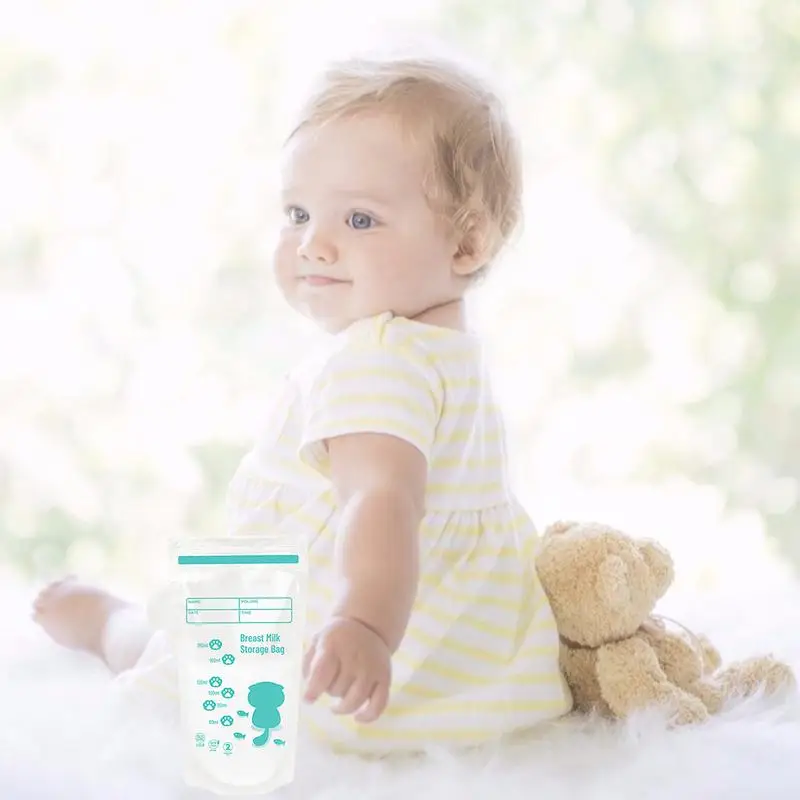 Breast milk Storage Bags 30pcs Large Capacity Breastmilk Freezer Bags for Refrigeration Freezing Pumping Breastfeeding accessory